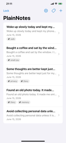 PlainNotes Offline Screenshot 6 of 8