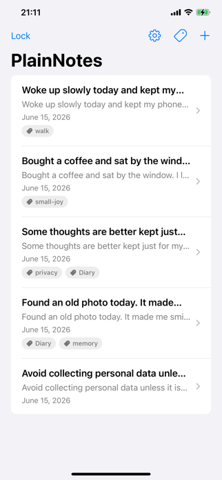 PlainNotes Offline Screenshot 6 of 8