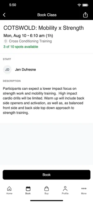Cross Conditioning Training screenshot 3