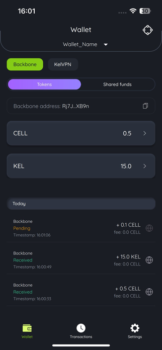 CFWallet - Crypto Wallet Screenshot 1 of 10