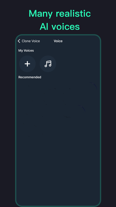 AI Voice - Clone Voice Screenshot