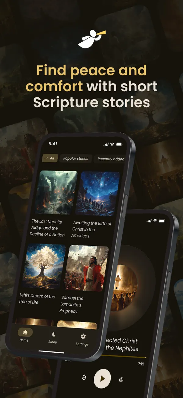 #1. NephiCalm: Scripture Stories (iOS) Ved: Carlyn Joy Apanitan Dela Cruz