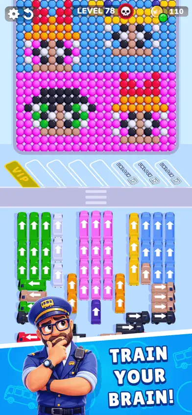 Bubble Bus: Parking Jam Puzzle screenshot 4