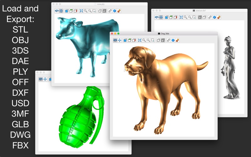 Meshman 3D Viewer screenshot