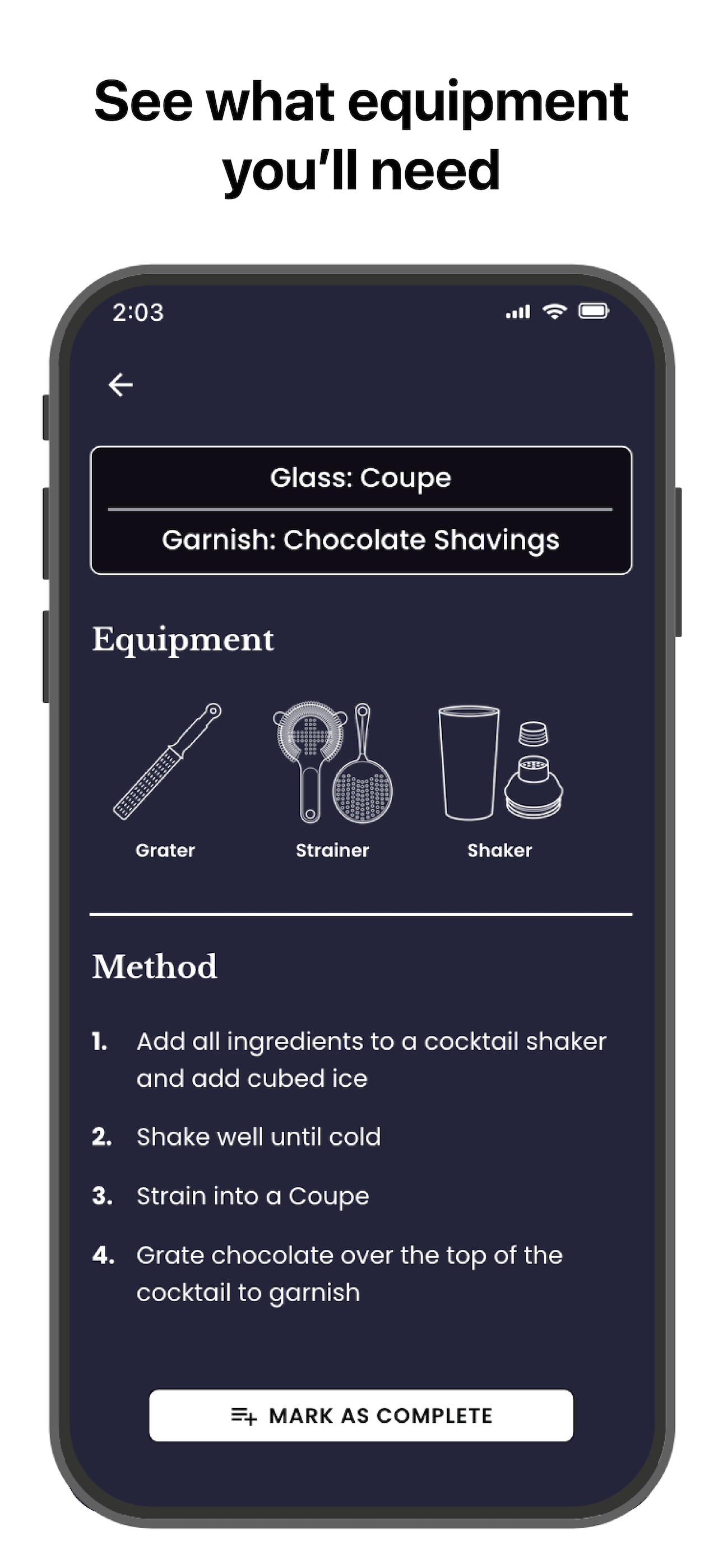 Sip Club - Cocktail Recipes screenshot 4