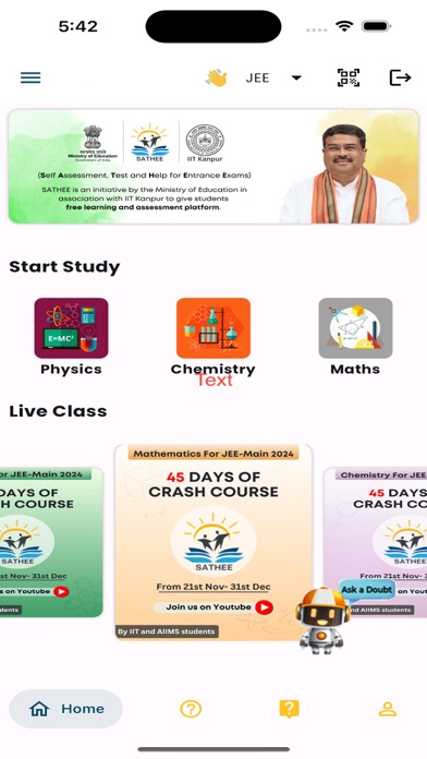 Sathee App Screenshot