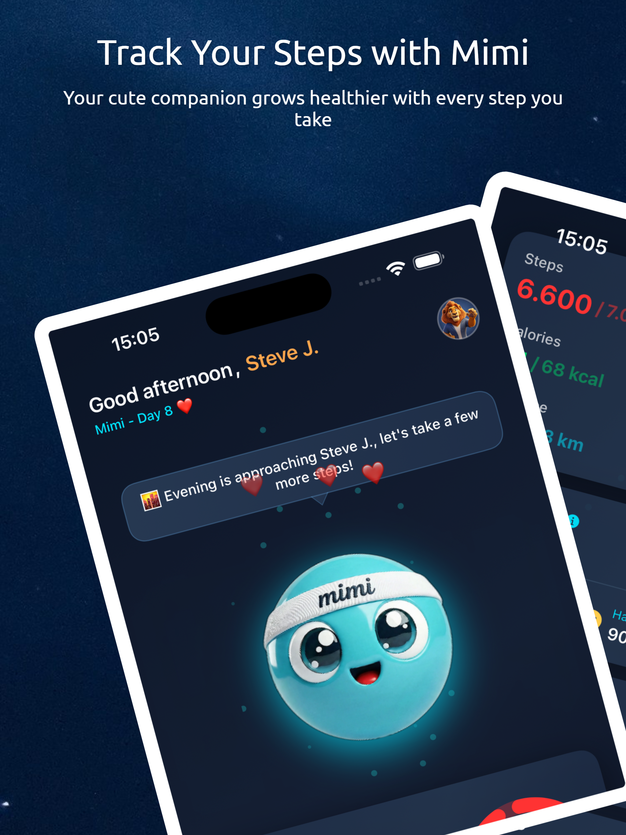 Cute Mimi - Step Tracker