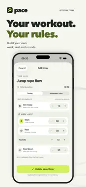 Pace: Interval Workout Timer screenshot 5