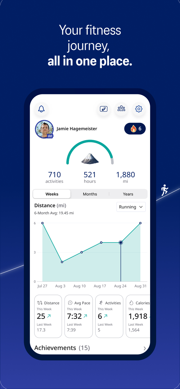 ASICS Runkeeper—Run Tracker screenshot 1