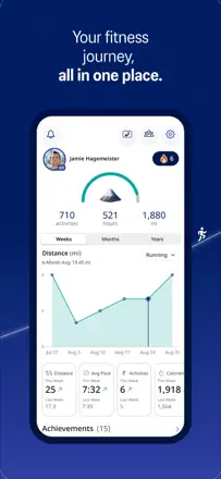 ASICS Runkeeper—Run Tracker : capture d’écran 1 sur 8
