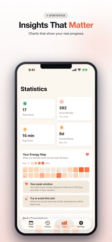 ChunkIt: Tiny Steps iPhone screenshot