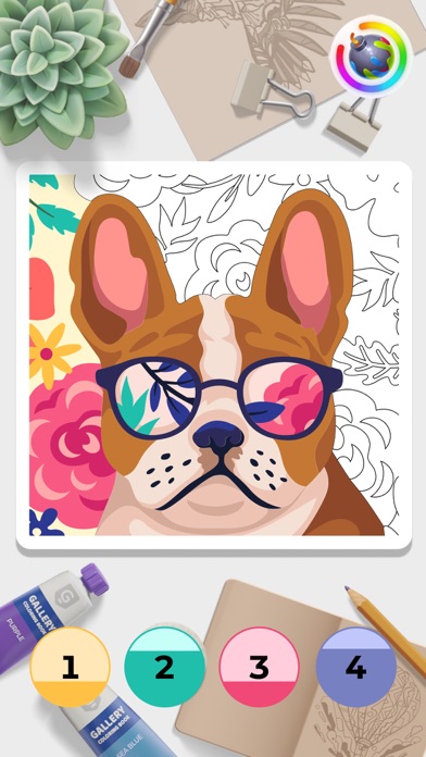 Gallery: Coloring book & decor Screenshot