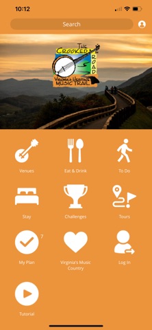The Crooked Road iPhone screenshot
