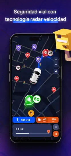 Captura de pantalla de MapXplorer: Navegación GPS en iPhone 4