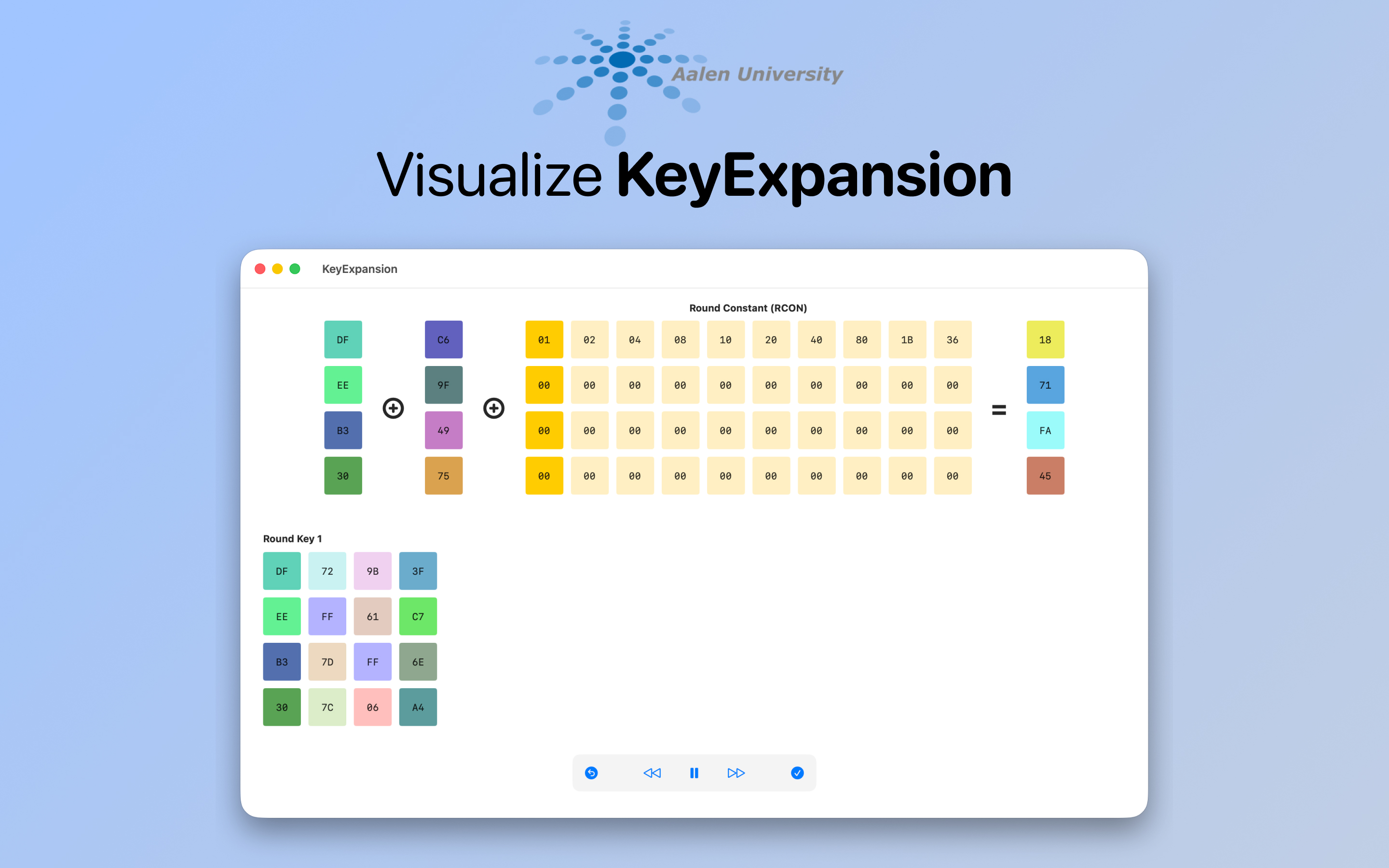 AES-Visualization screenshot 13