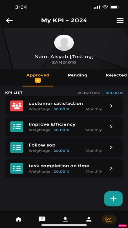 sandmerit KPI System screenshot-3