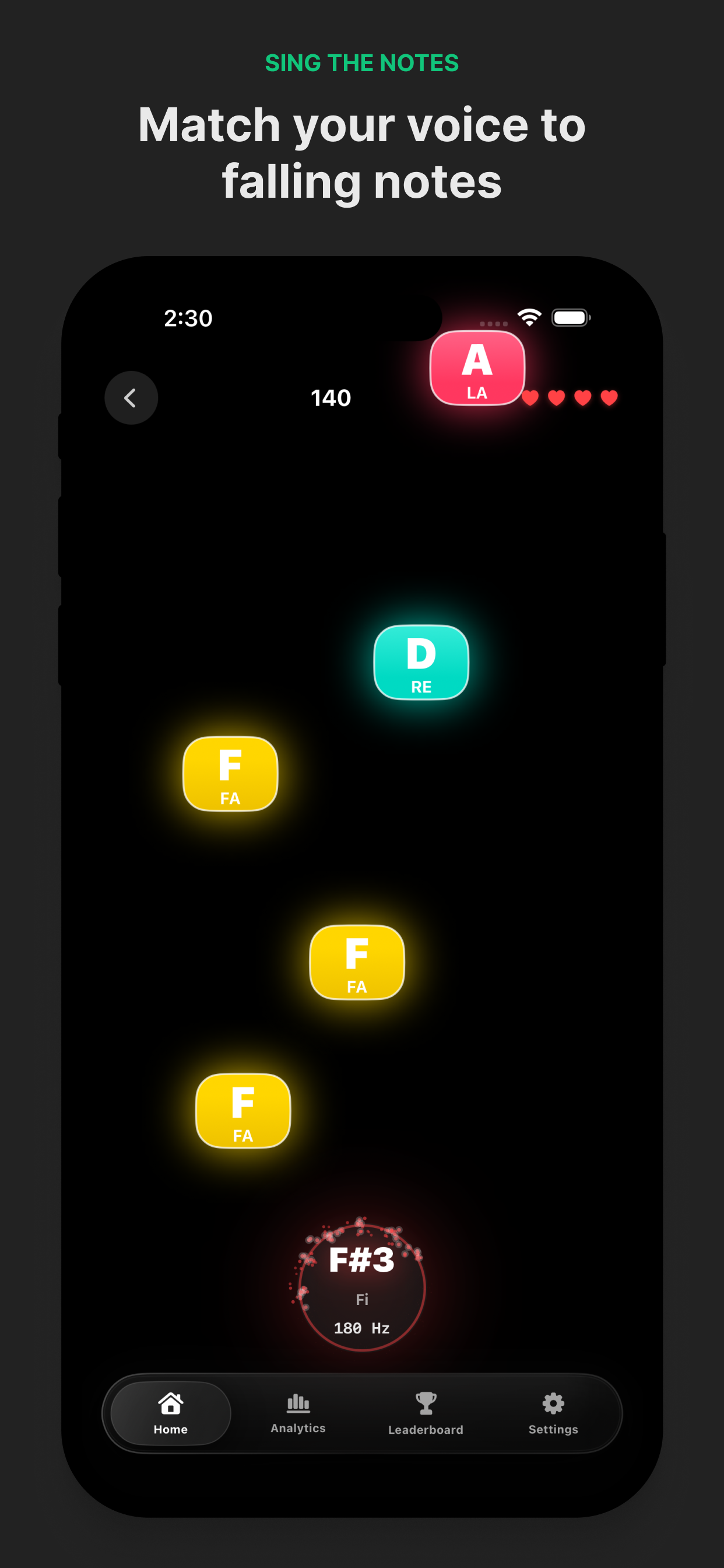 Perfect Pitch - Game screenshot 3