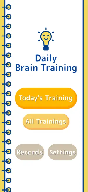 Brain Training Daily Habit screenshot 1