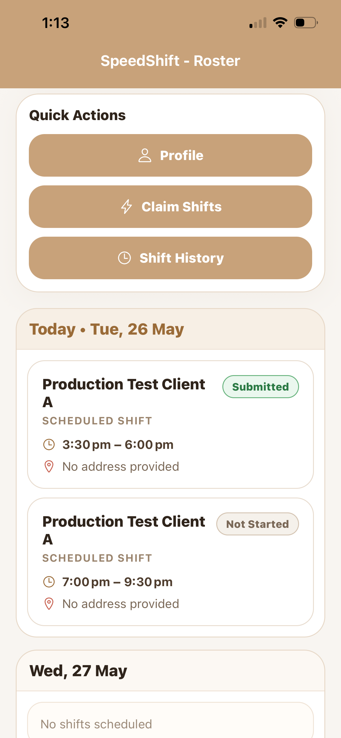 SpeedShiftApp