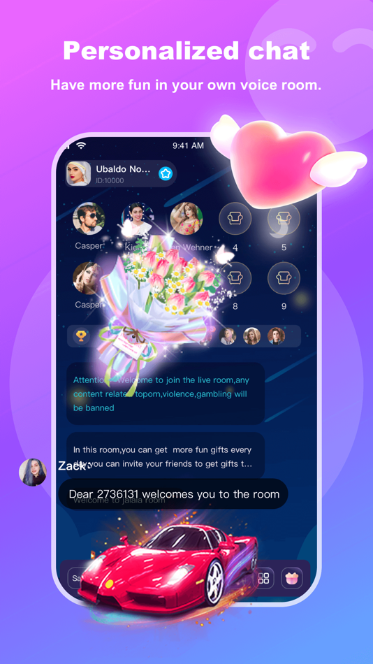 #2. Chirp-Group Voice Chatroom (iOS) Podle: Guangzhou Wu Du Network Technology Co., Ltd.