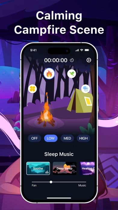 Bedtime Fan: White Noise Sound Screenshot