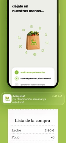 Foodi: Planificador de Comidas iPhone screenshot 5