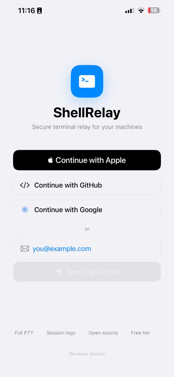 #1. ShellRelay (iOS) От: Licong Chen