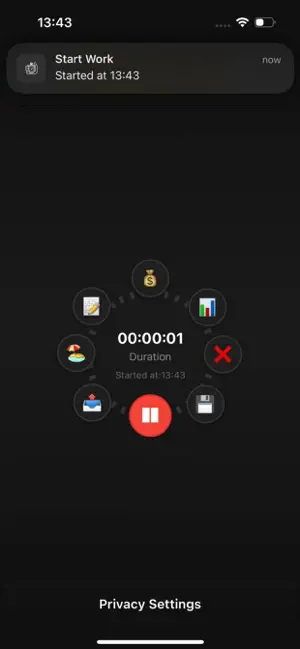 DGen-WorkTimeTracker screenshot 2