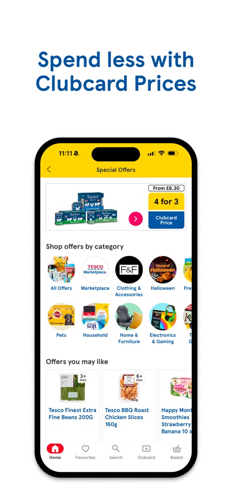 Tesco Grocery & Clubcard - 
