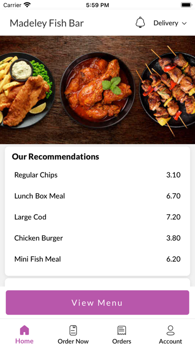 Madeley Fish Bar Screenshot