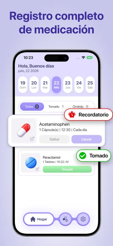 Control Pastillas y Alertas screenshot 2 of 5