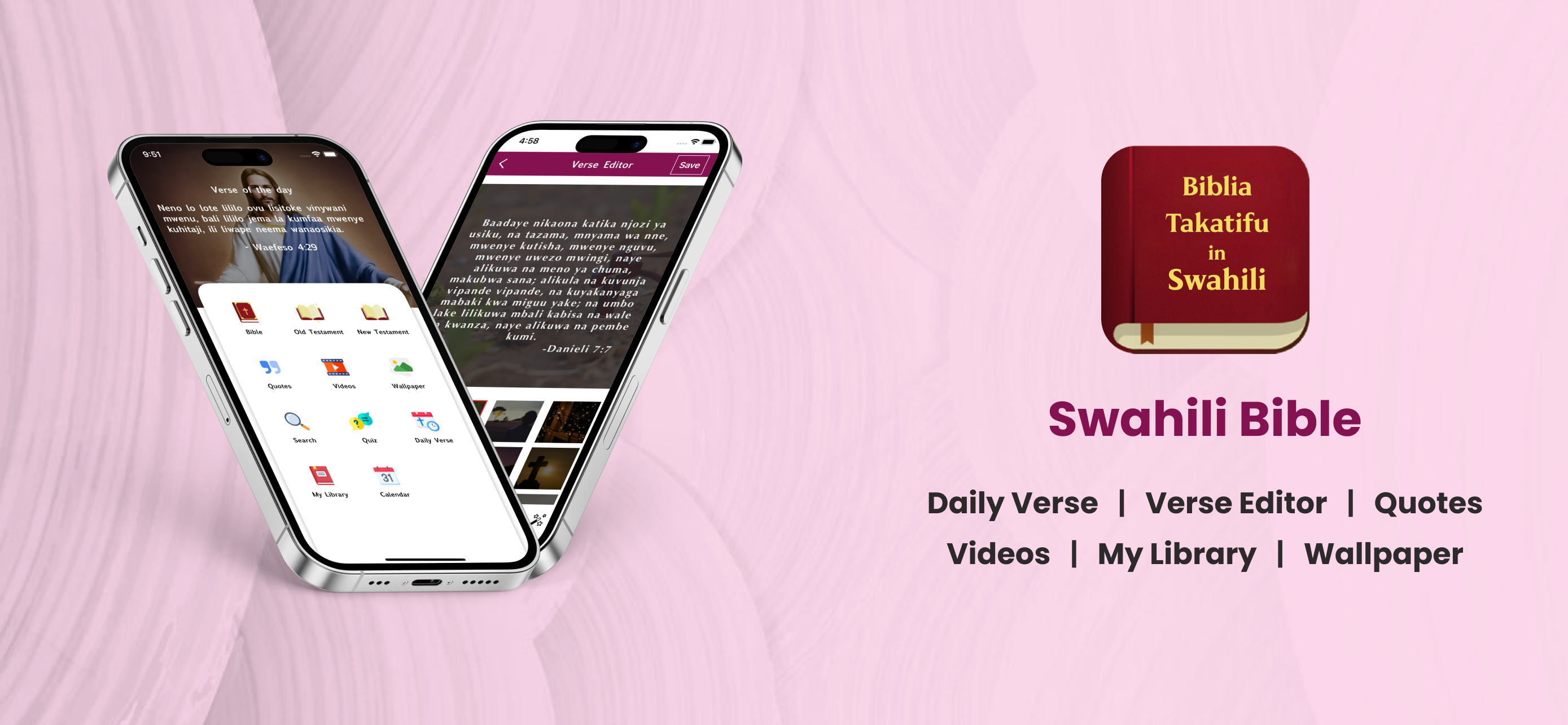 Biblia Takatifu in Swahili