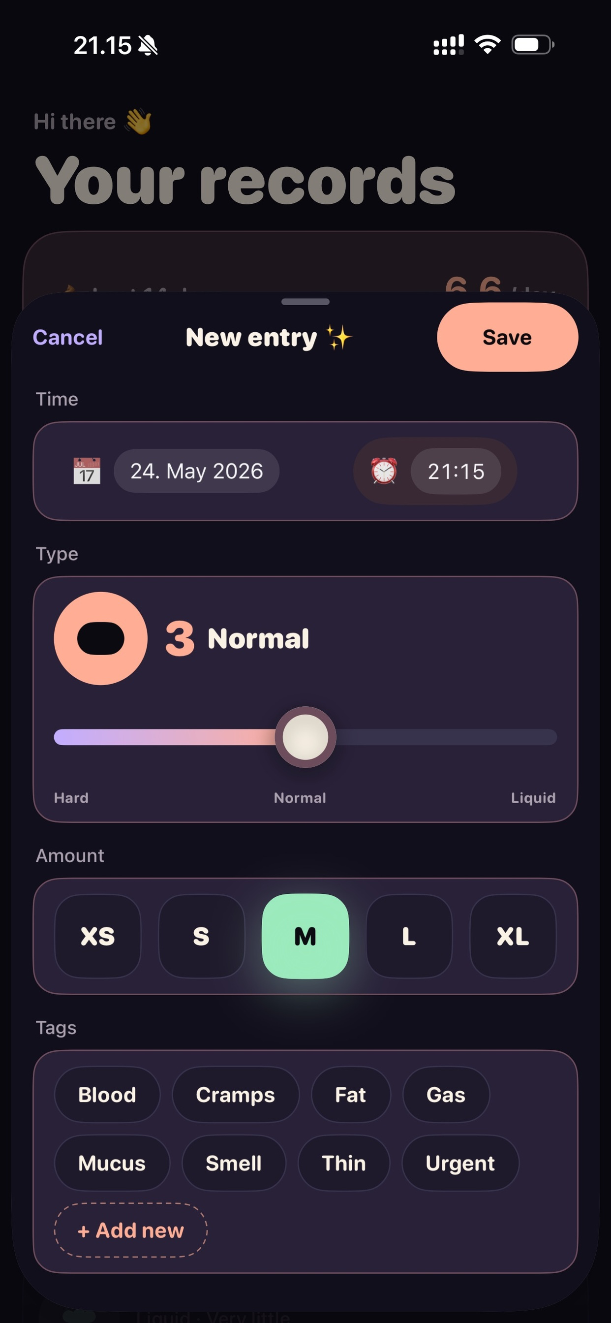 Poop Tracker: Bowel Log Αρρ