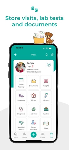 Healthy Pet: Care Organizer screenshot