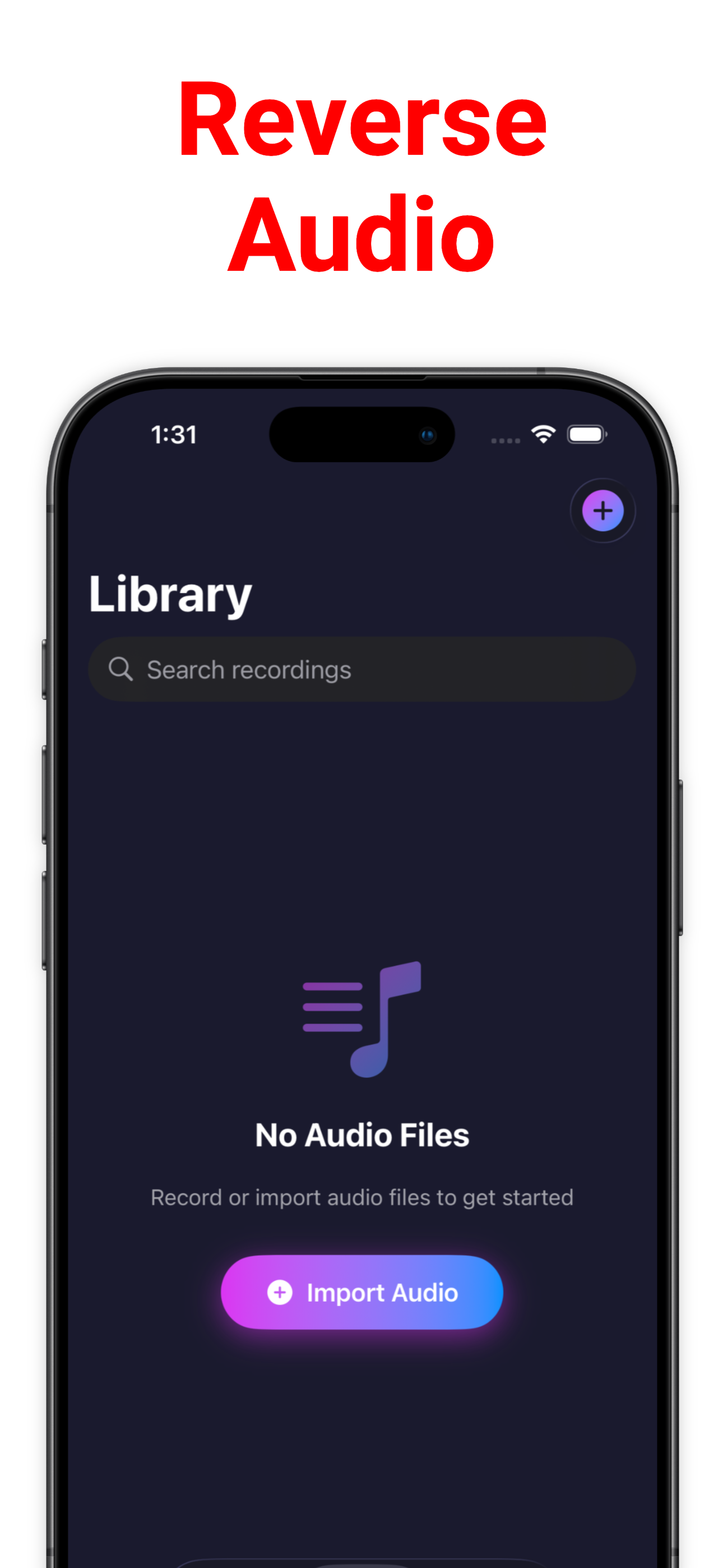 Reverse Audio - Sound Reverse screenshot 3