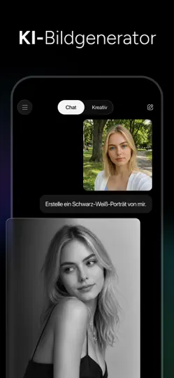 Screenshot von KI Chatbot Deutsch - Genie AI auf dem iPhone 3