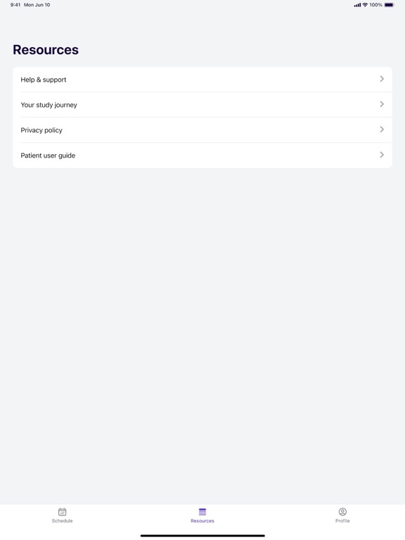 Medable iPad screenshot 5 - Medical app