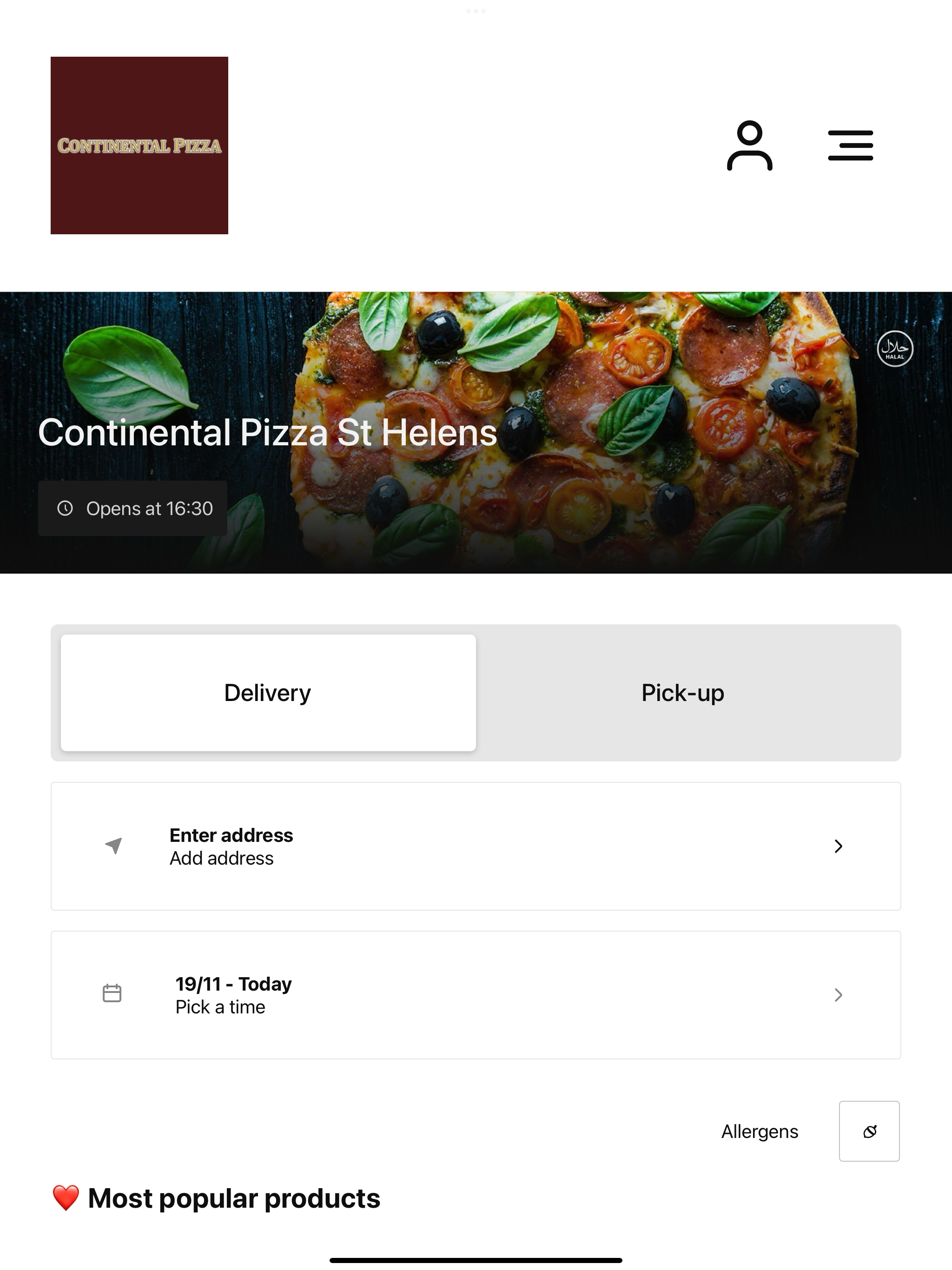 Continental Pizza St Helens screenshot 5