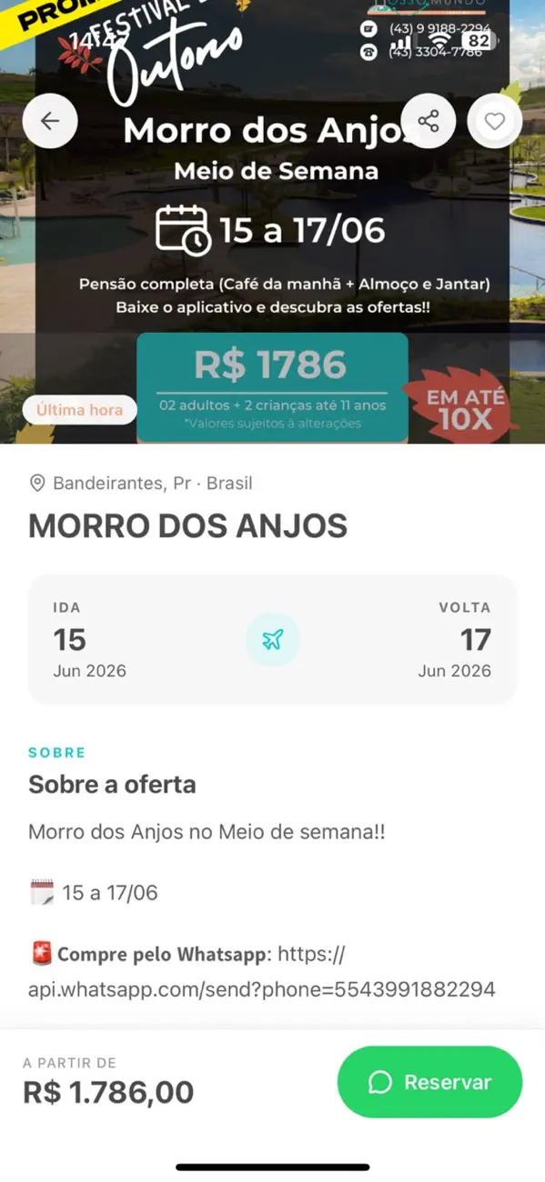 Screenshot #3 pour Nosso Mundo Turismo