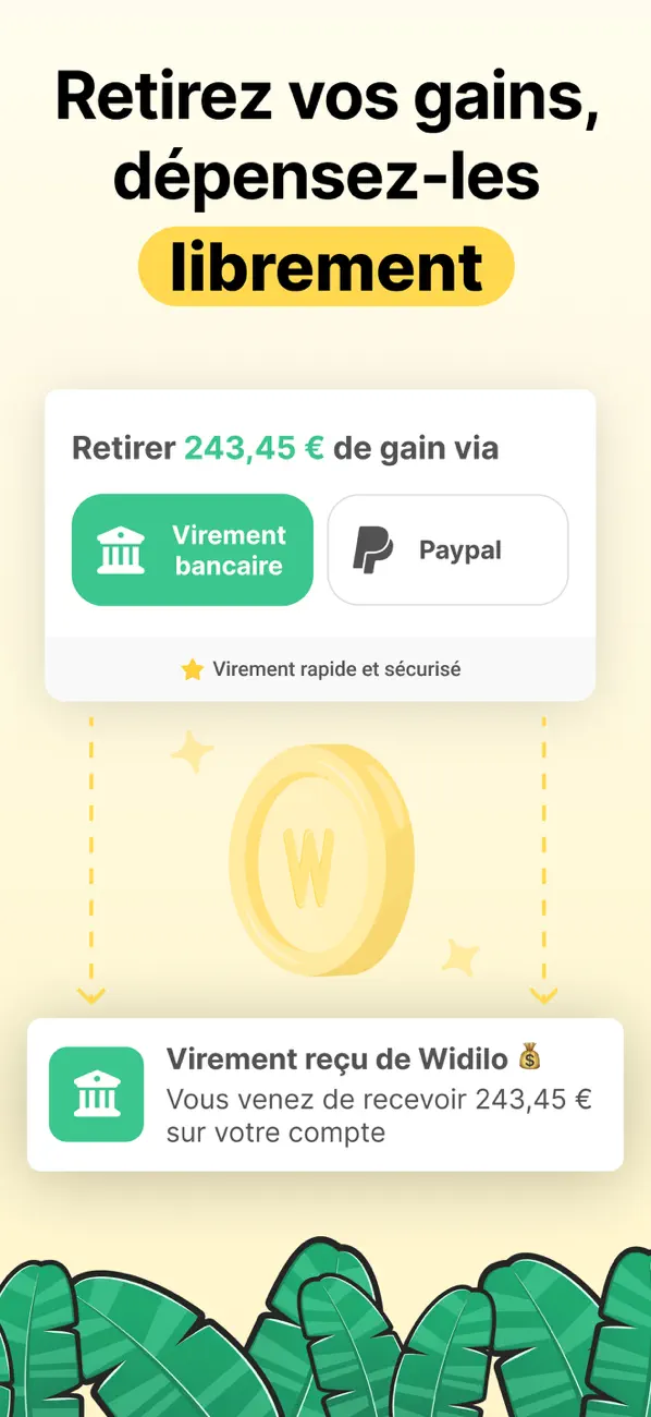 Screenshot #3 pour Widilo: Cashback & Codes Promo