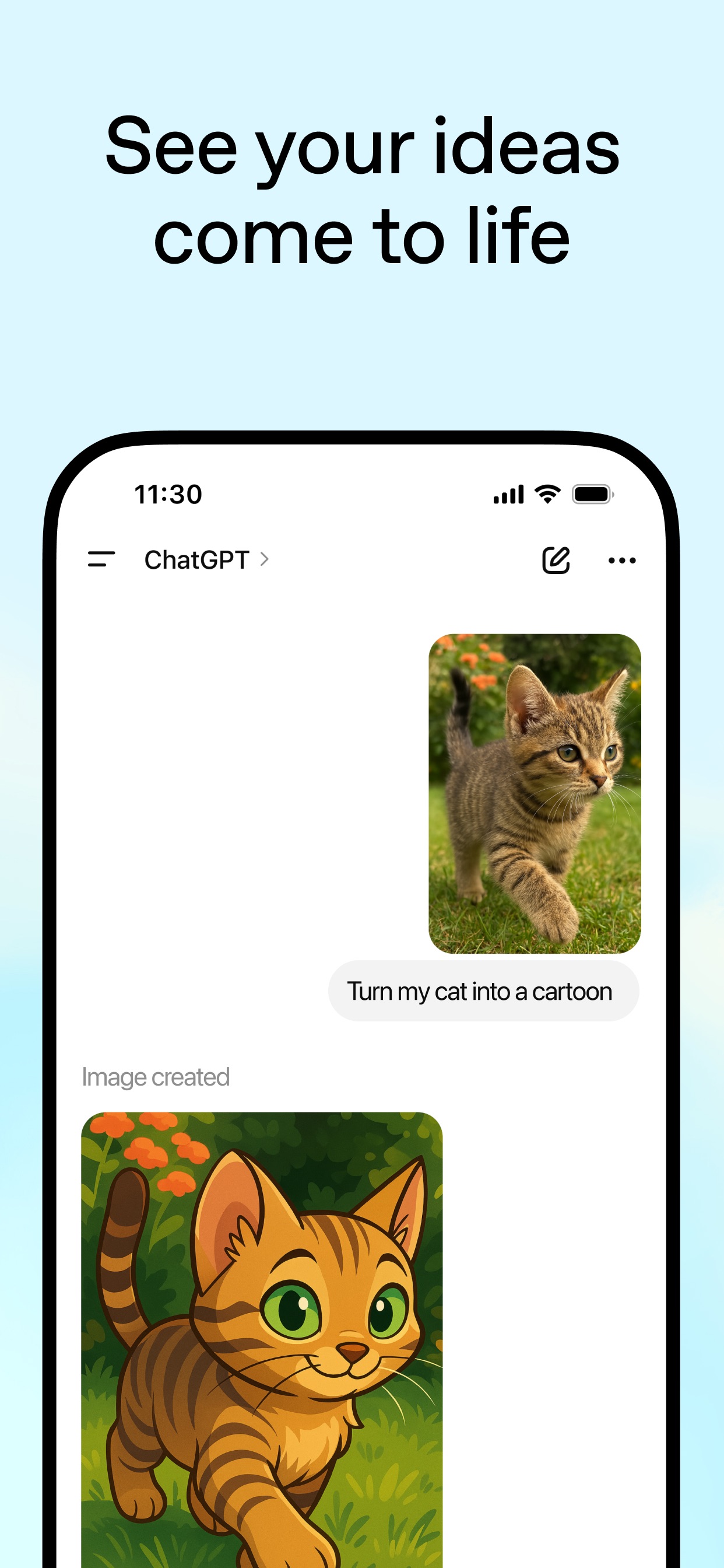 ChatGPT screenshot