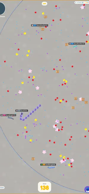 JellyWorms: Snake Worm Game screenshot 3