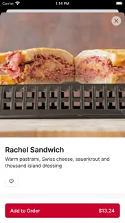 mr m's sandwich shop iphone screenshot 3
