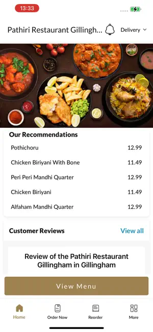 Pathiri Restaurant Gillingham screenshot 2