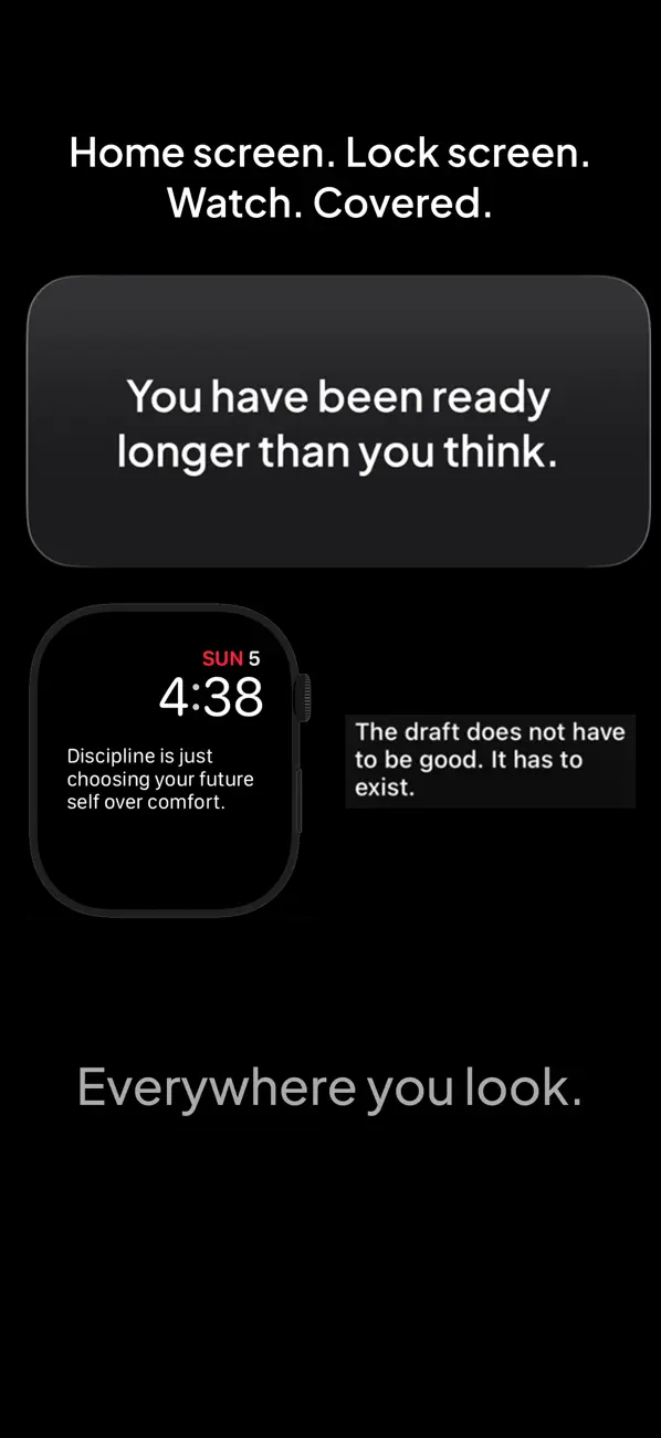 Screenshot #2 pour Zero Days Off: Quotes Widget