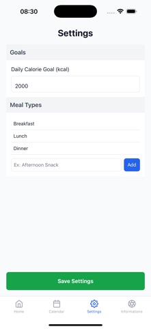 Snap Drai: Calorie Counter screenshot