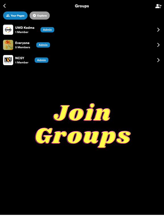 Six13 iPad screenshot 2 - Social Networking app