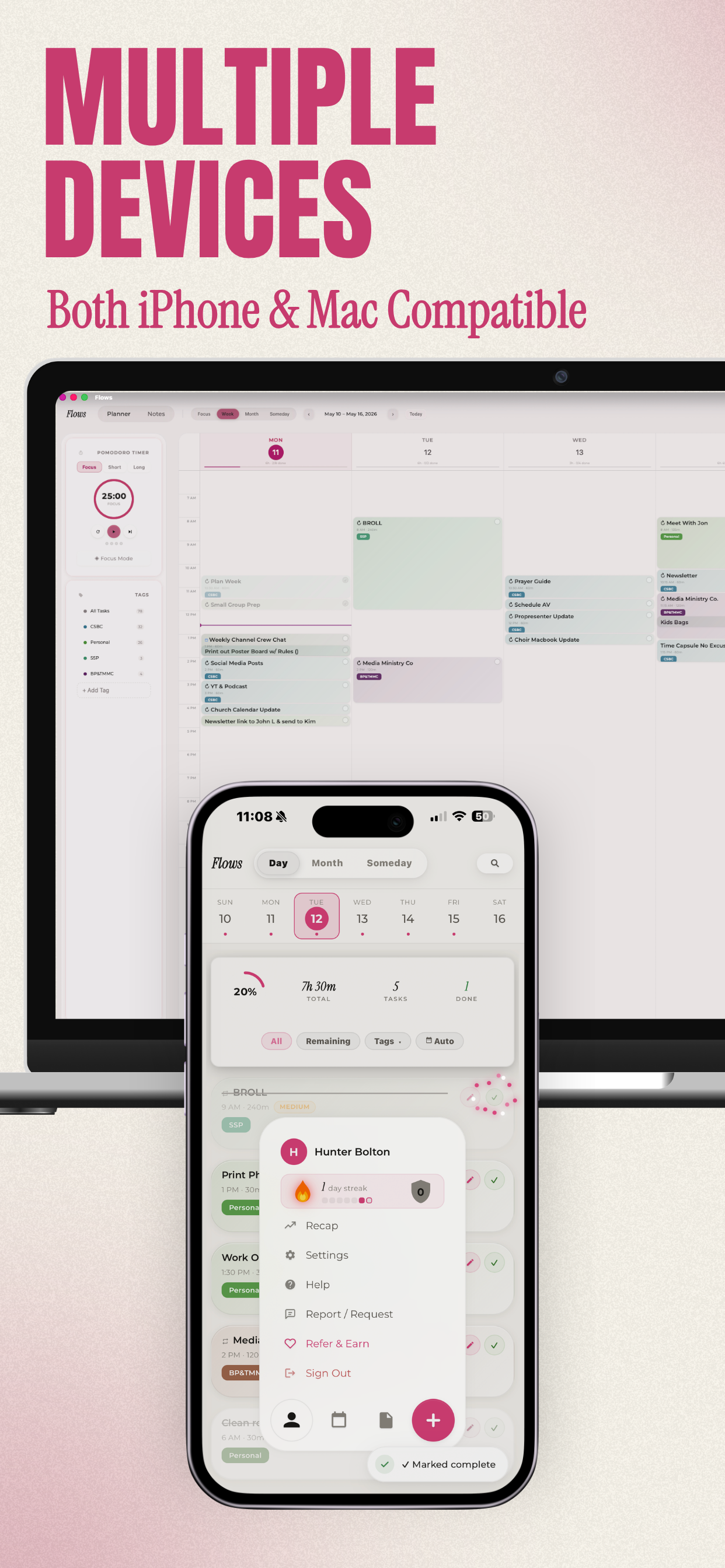 Flows - Planner & Notes
