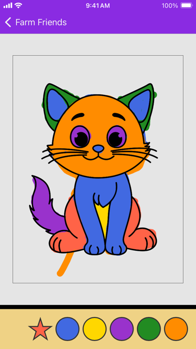 Simple Coloring Book for Kids Screenshot