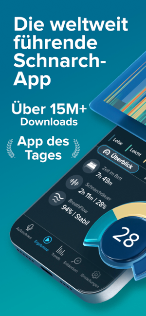 SnoreLab: Schnarchen aufnehmen スクリーンショット